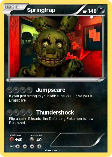 Pokemon Springtrap