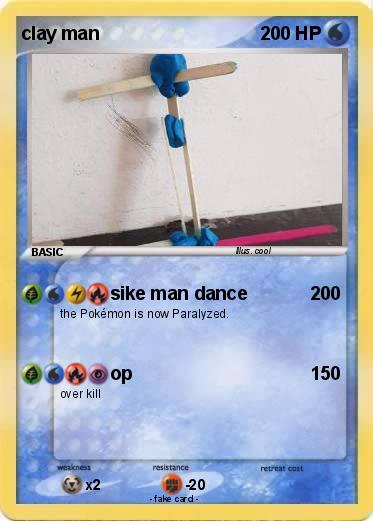 Pokemon clay man