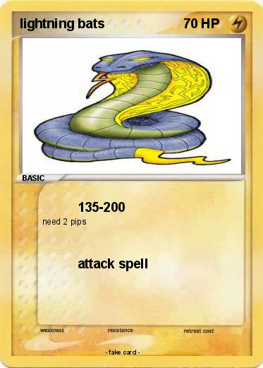 Pokemon lightning bats