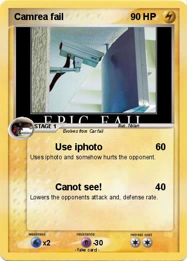 Pokemon Camrea fail