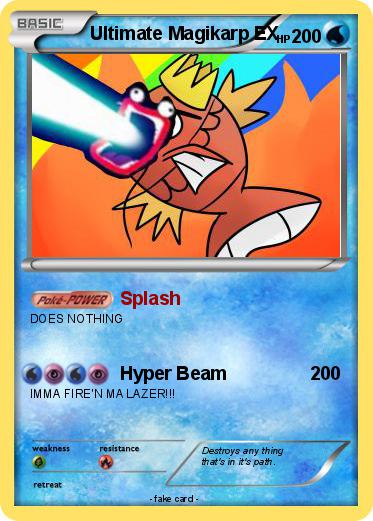 Pokemon Ultimate Magikarp EX