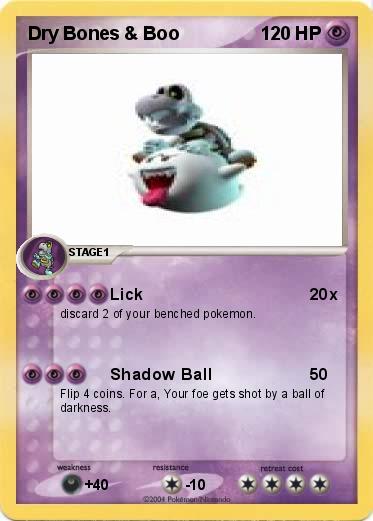 Pokemon Dry Bones & Boo