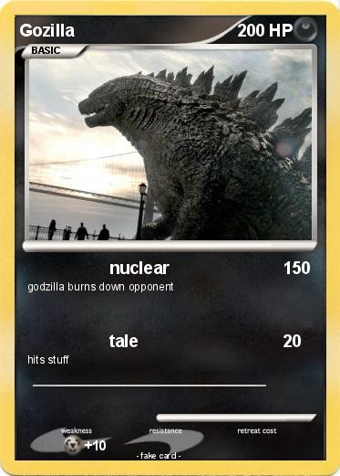 Pokemon Gozilla