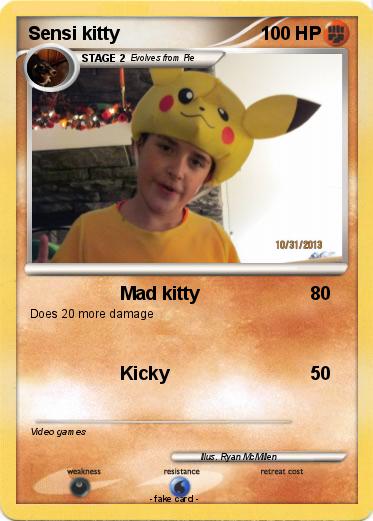 Pokemon Sensi kitty