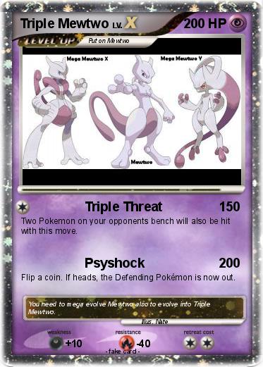 Pokemon Triple Mewtwo