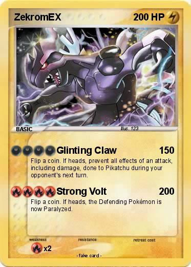 Pokemon ZekromEX