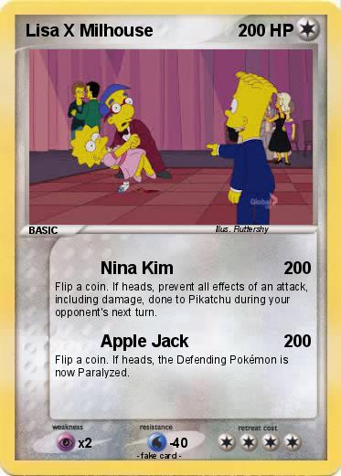 Pokemon Lisa X Milhouse