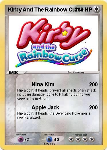 Pokemon Kirby And The Rainbow Curse