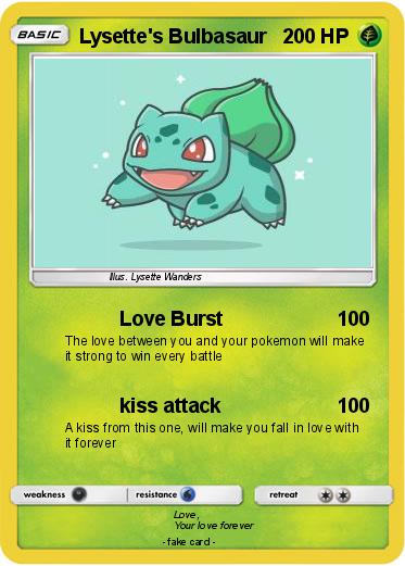 Pokemon Lysette's Bulbasaur