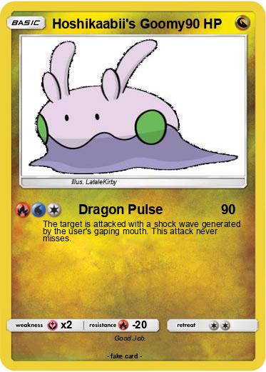 Pokemon Hoshikaabii's Goomy Pokemon Hoshikaabii's Goomy