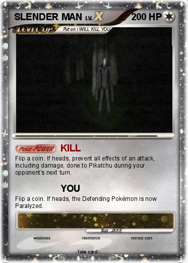 Pokemon SLENDER MAN