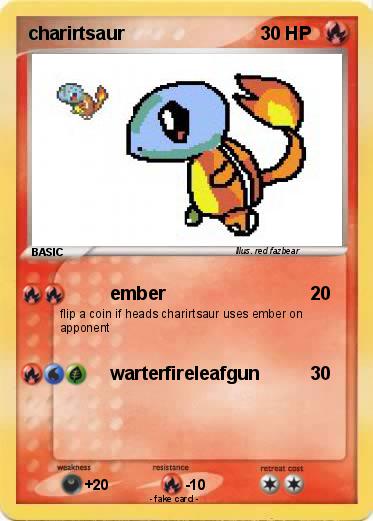 Pokemon charirtsaur