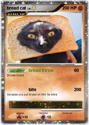 Pokemon bread cat
