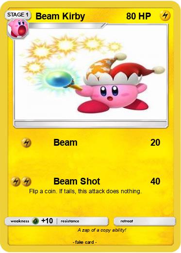 Pokemon Beam Kirby