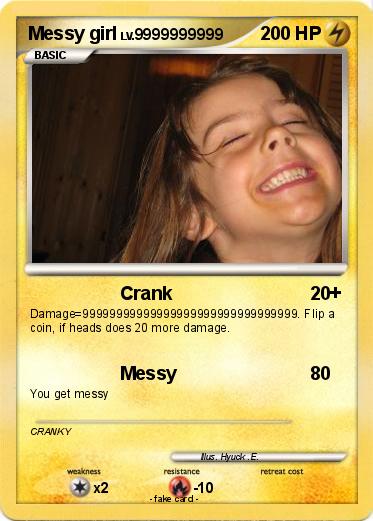 Pokemon Messy girl