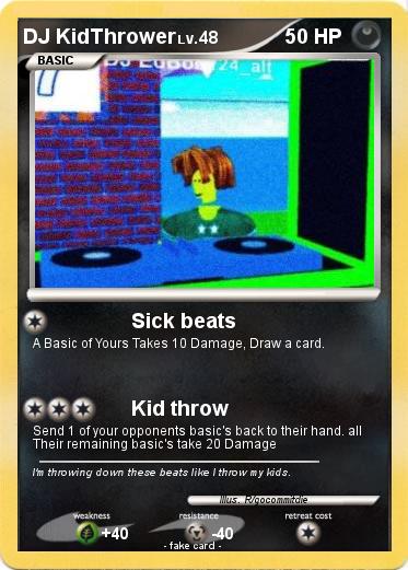 Pokemon DJ KidThrower