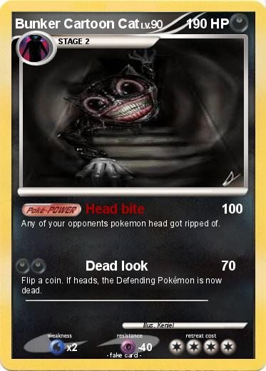 Pokemon Bunker Cartoon Cat