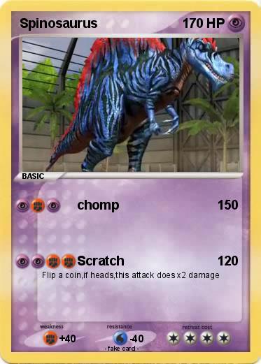 Pokemon Spinosaurus