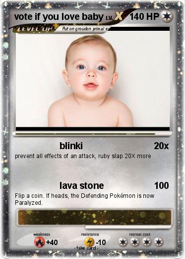 Pokemon vote if you love baby