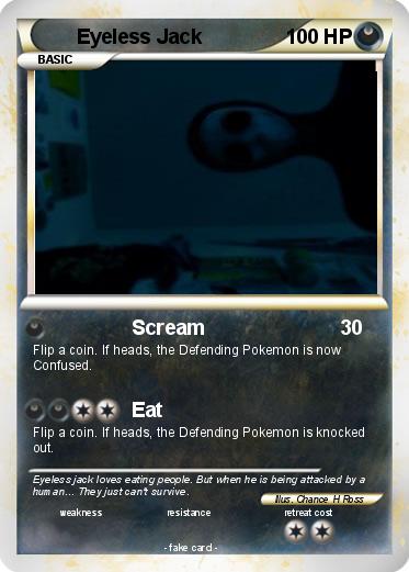 Pokemon Eyeless Jack