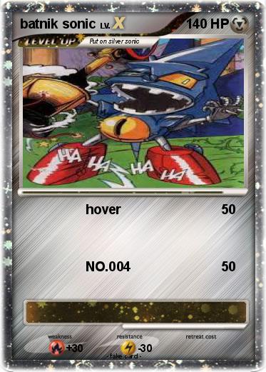 Pokemon batnik sonic