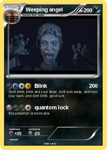 Pokemon Weeping angel