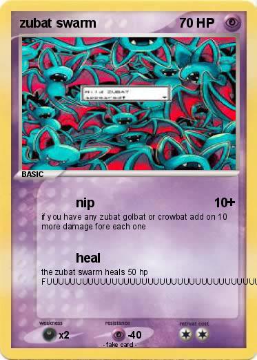 Pokemon zubat swarm