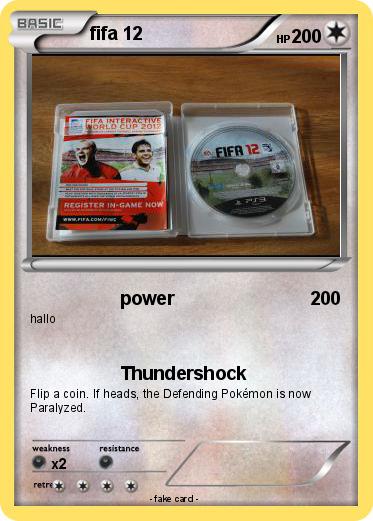 Pokemon fifa 12