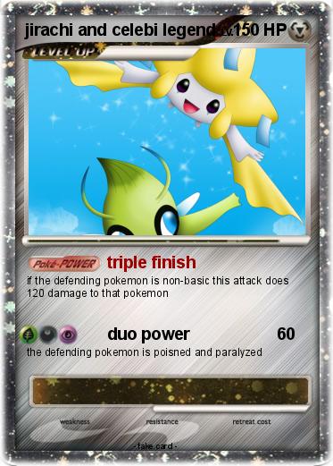 Pokemon jirachi and celebi legend