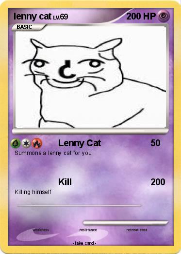 Pokemon lenny cat