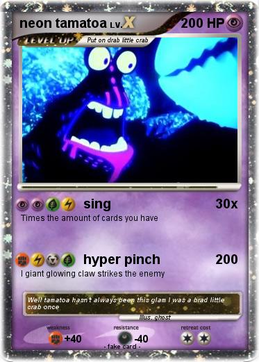 Pokemon neon tamatoa