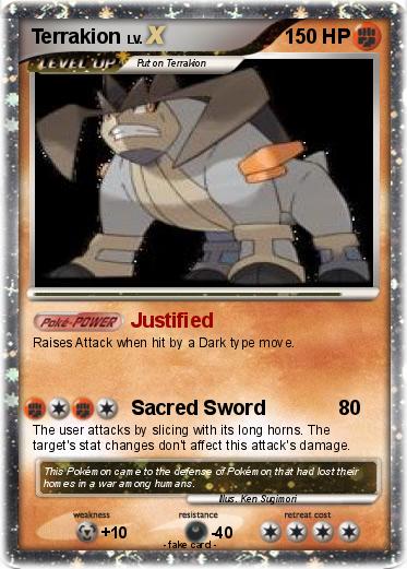 Pokemon Terrakion