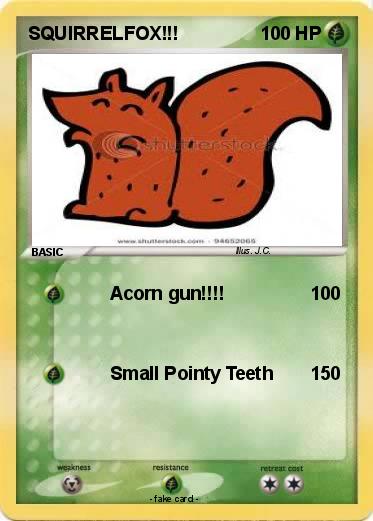 Pokemon SQUIRRELFOX!!!