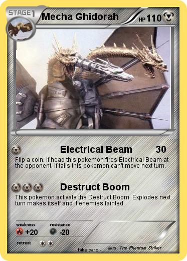 Pokemon Mecha Ghidorah