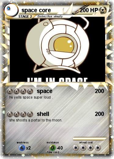 Pokemon space core