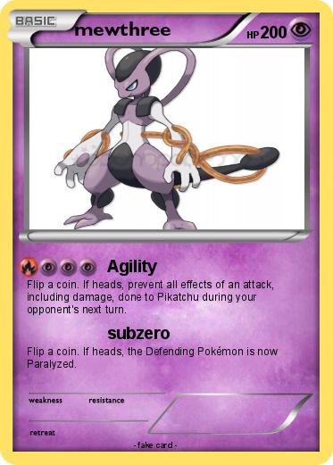 Pokemon mewthree