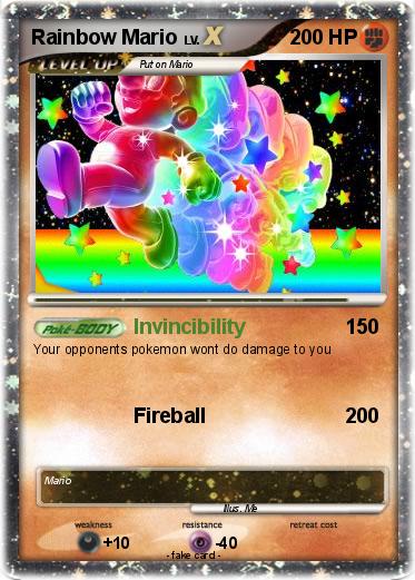 Pokemon Rainbow Mario