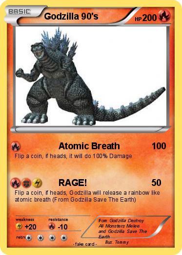 Pokemon Godzilla 90's