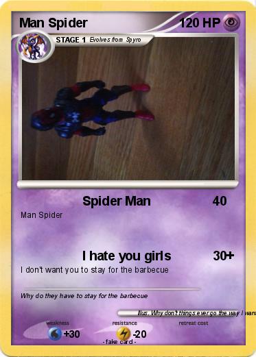 Pokemon Man Spider