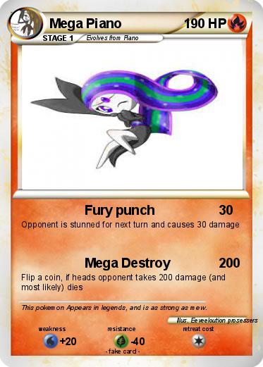 Pokemon Mega Piano