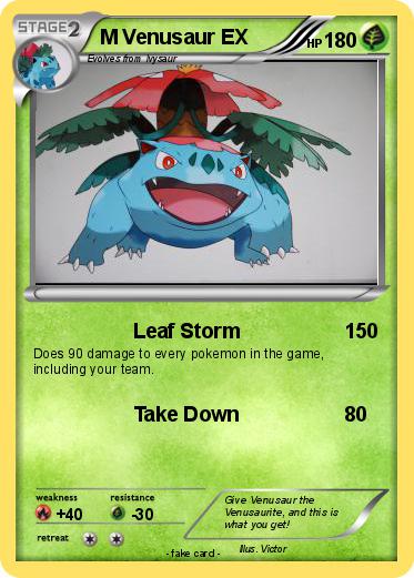 Pokemon M Venusaur EX