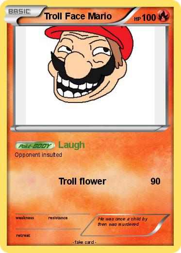 Pokemon Troll Face Mario