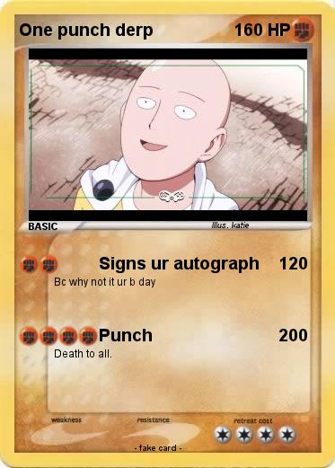 Pokemon One punch derp