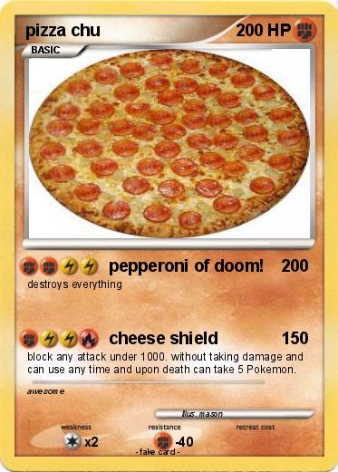 Pokemon pizza chu
