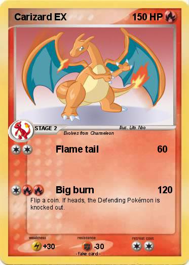 Pokemon Carizard EX