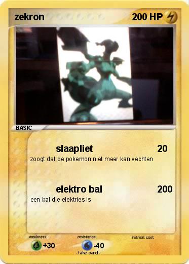 Pokemon zekron