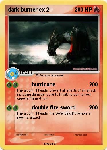 Pokemon dark burner ex 2