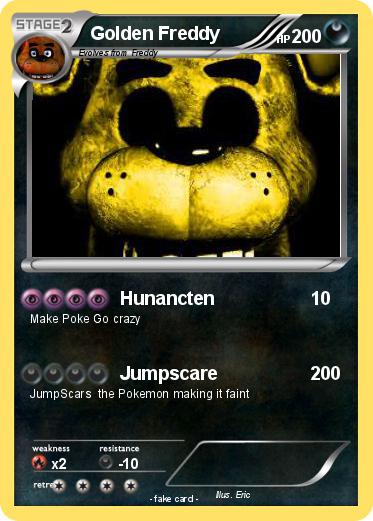 Pokemon Golden Freddy