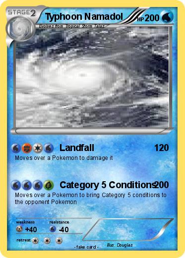 Pokemon Typhoon Namadol
