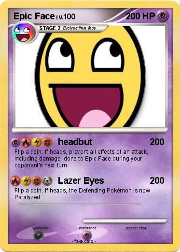 Pokemon Epic Face